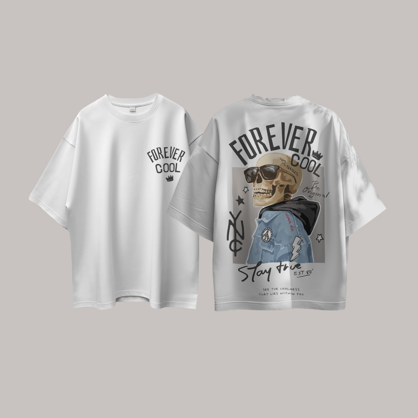 Oversized Forevr Cool - Premium T-shirt