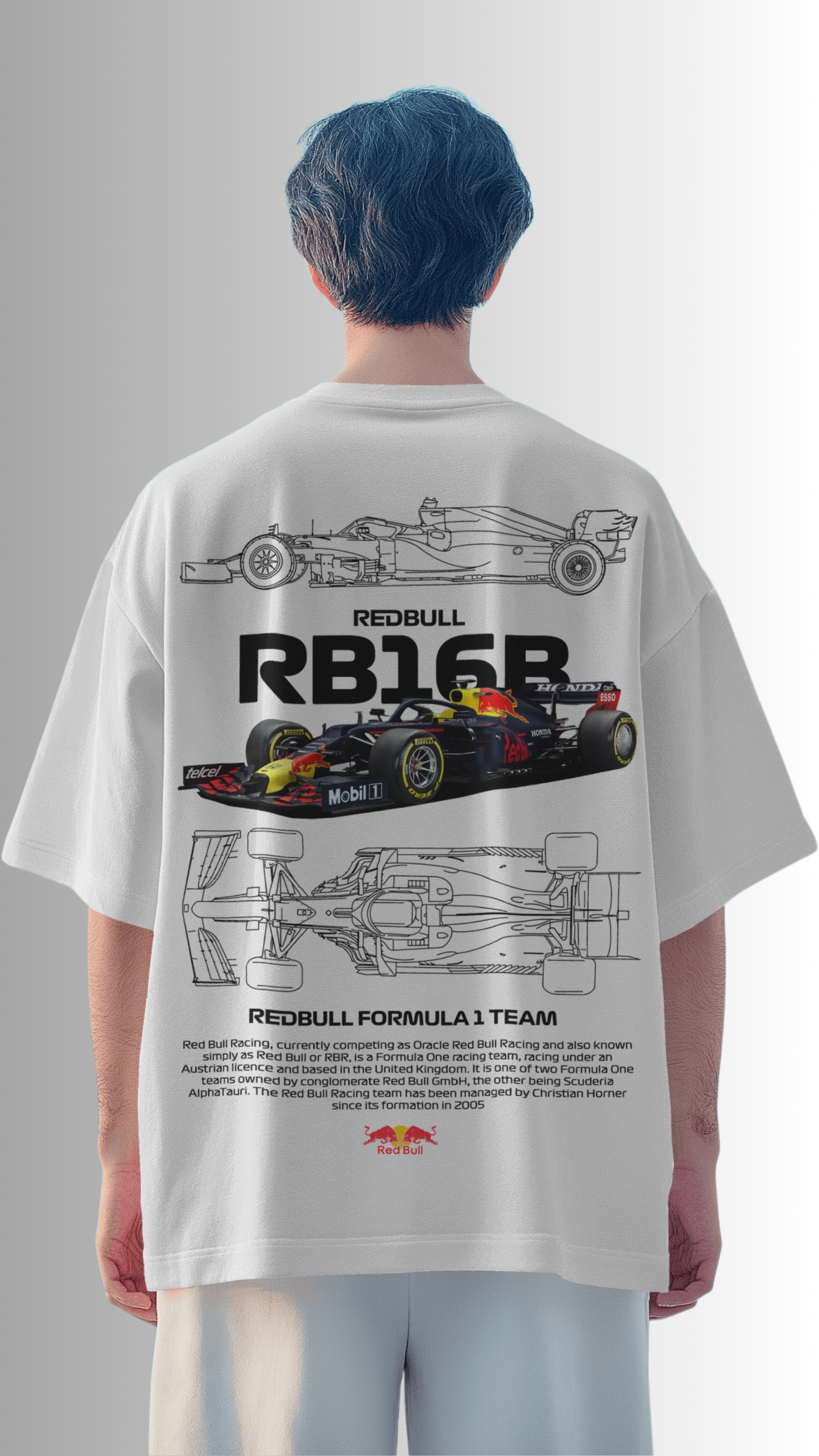 Oversized Racing Speed - Premium T-shirt