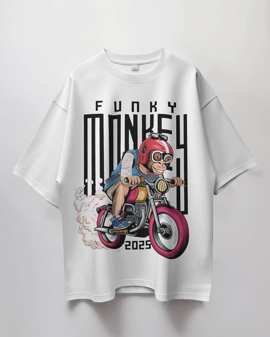 Oversized Fnky Mnky - Premium Tshirt