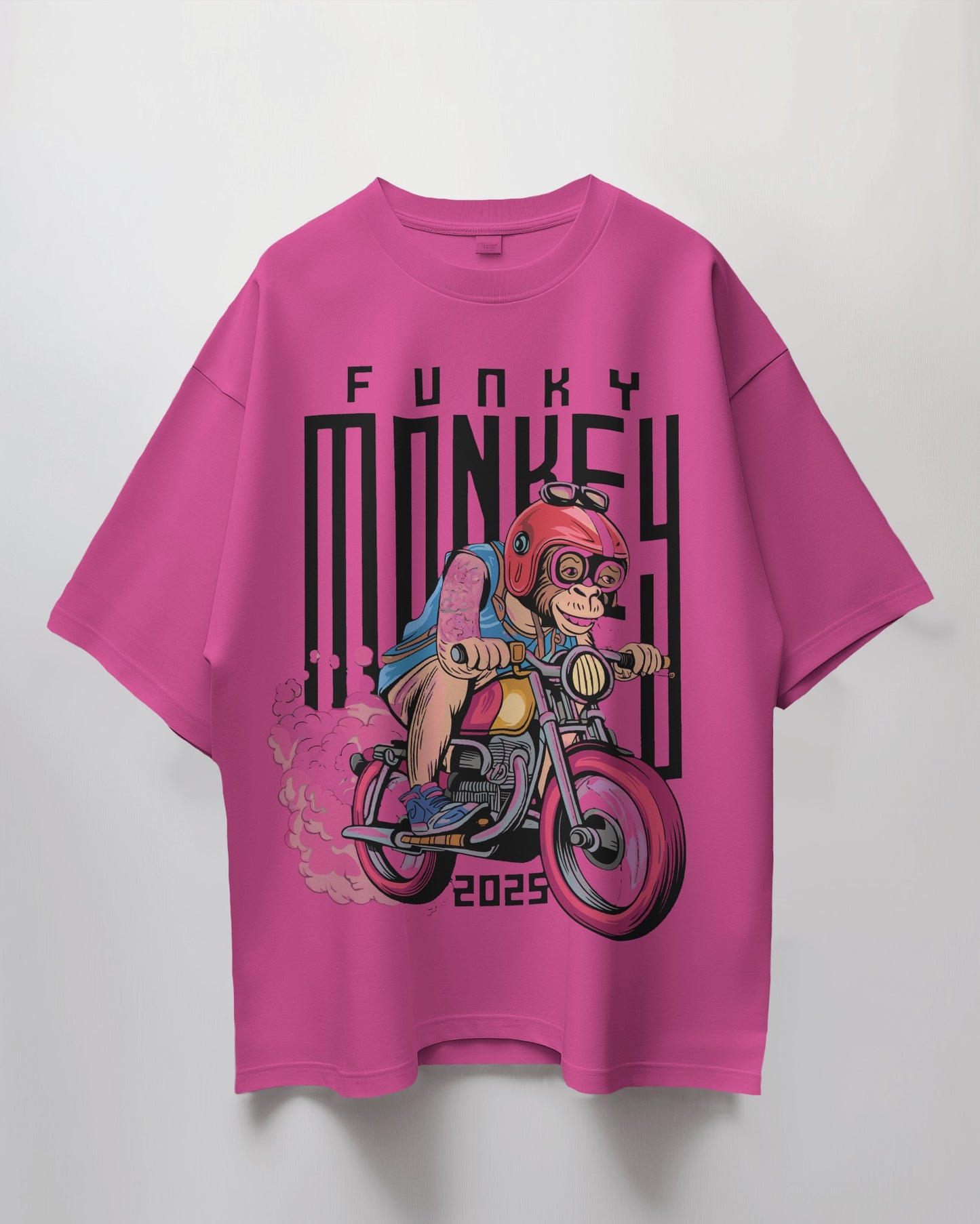 Oversized Fnky Mnky - Premium Tshirt