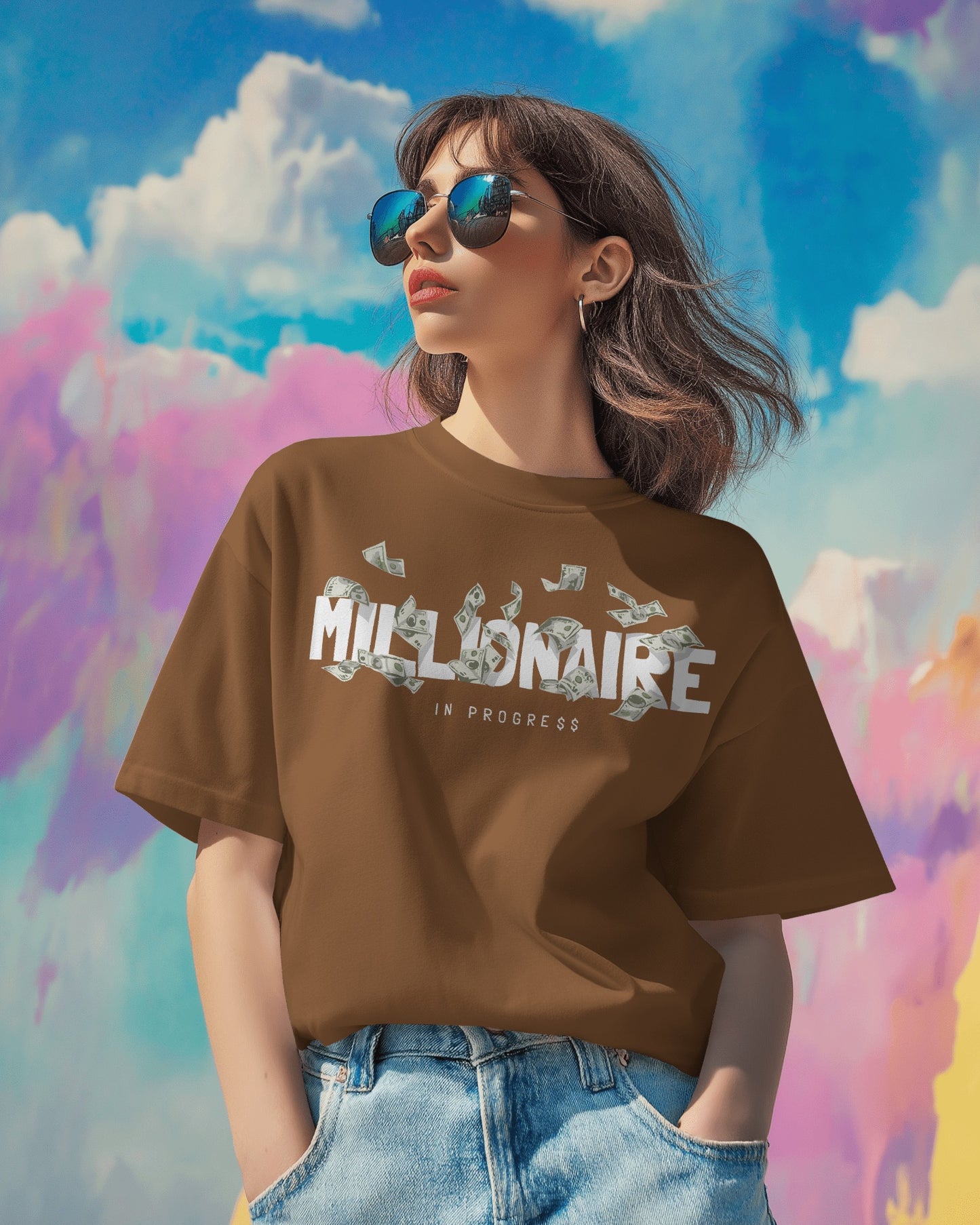 Oversized Millionaire - Premium T-shirt