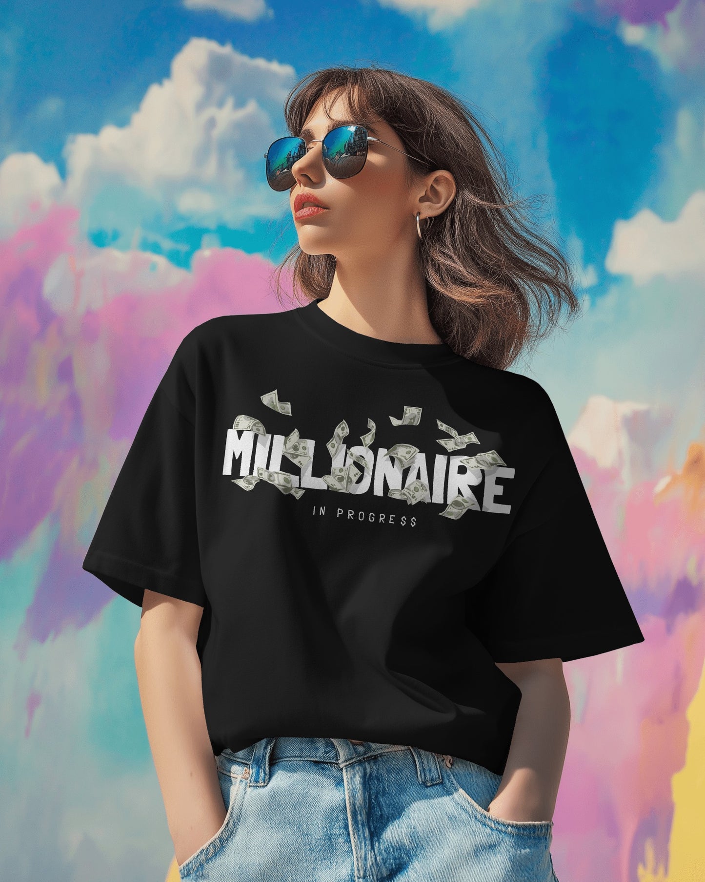 Oversized Millionaire - Premium T-shirt